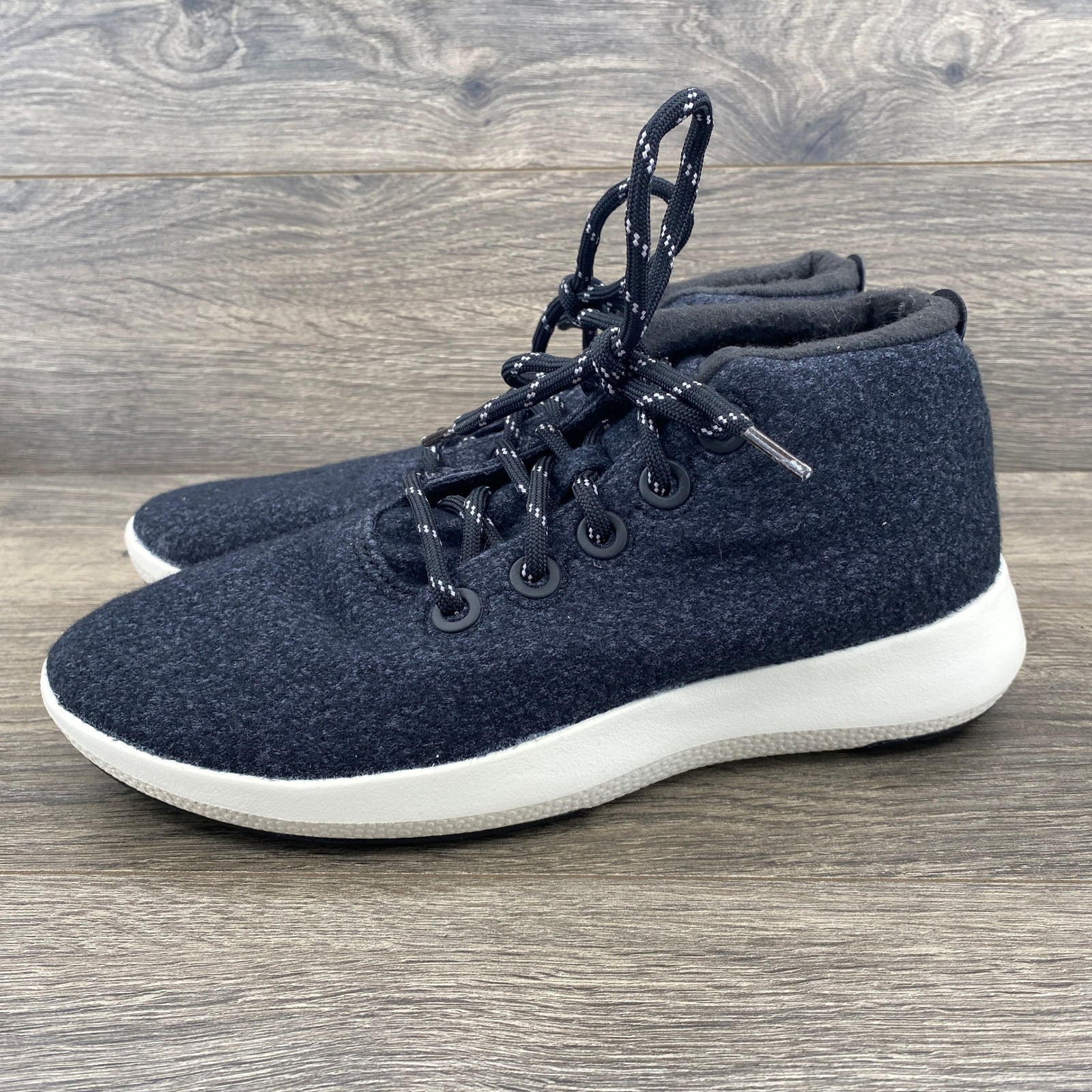 Allbirds Wool Runner-Up Mizzles Women 10 Navy Night Water Repellent High Top